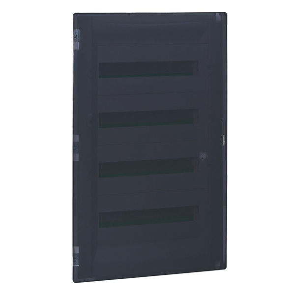 Щит пластиковый встраиваемый Legrand Practibox3 на 4x18 модулей прозрачная дверь клеммник PE