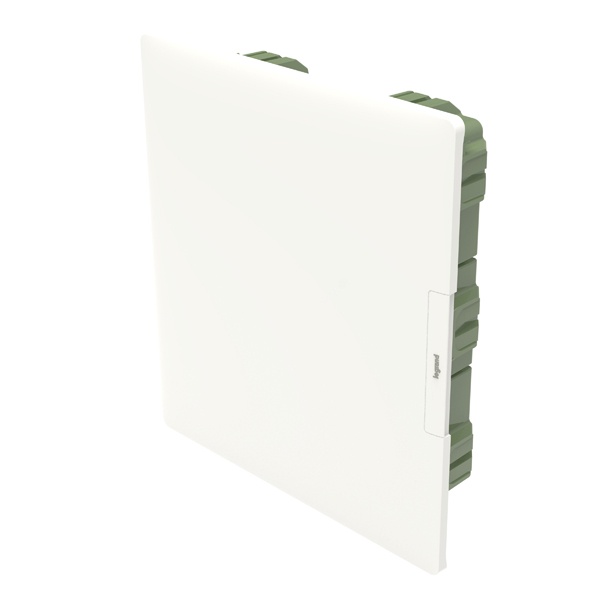 Щит пластиковый встраиваемый Legrand Practibox3 на 2x18 модулей белая дверь клеммники N+PE