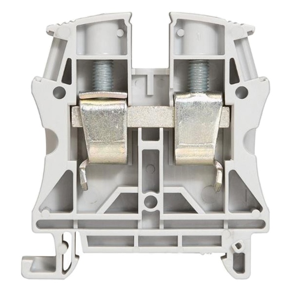 Винтовая клемма Legrand Viking 3 однополюсная 1 вход/1 выход 16мм шаг 12мм серый