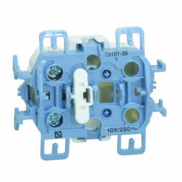 Одноклавишный выключатель Simon 73 Loft 10А 250В,