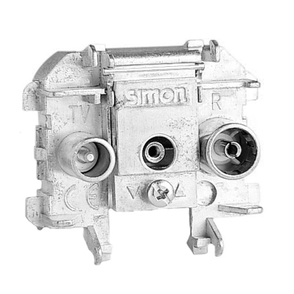 Розетка Simon 73 Loft R-TV-SAT проходная