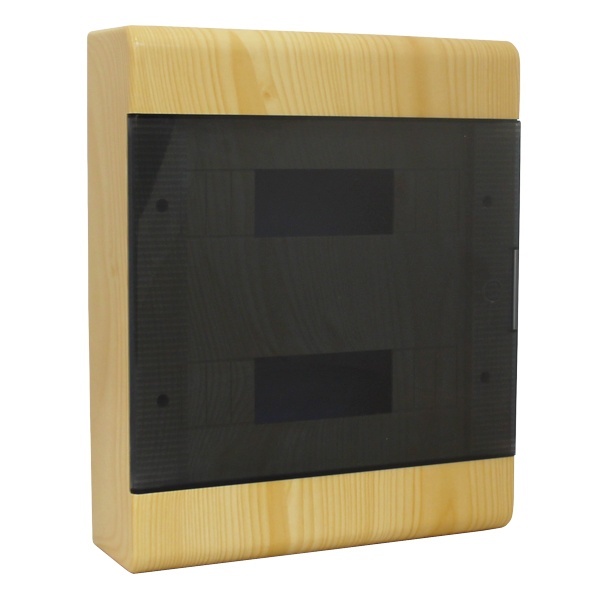 Щит распределительный навесной Ruvinil Tyco на 24 модуля под дерево Сосна, 370х302х95мм