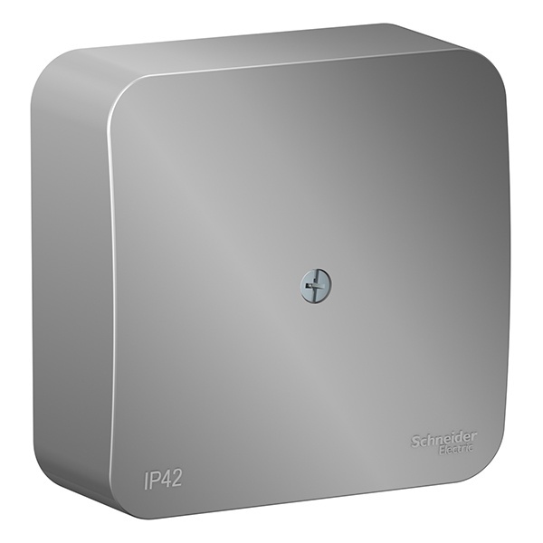 Накладная коробка распределительная SE Blanca IP42 алюминий