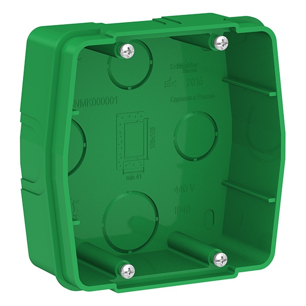 Коробка внутреннего монтажа SE для силовой розетки 32А