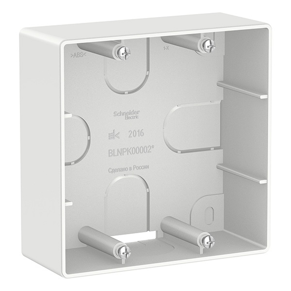 Коробка накладного монтажа SE для силовой розетки 32А белая