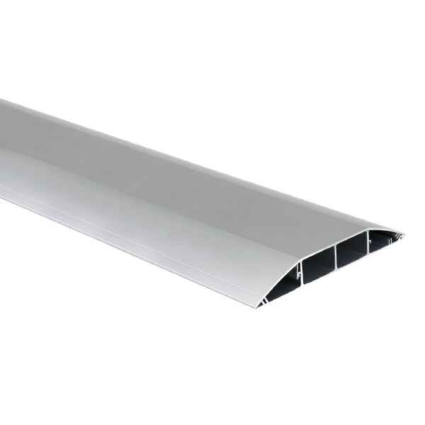 Кабель-канал Simon Connect с крышкой 240х34 алюминиевый напольный 4 секции (кабельный короб)