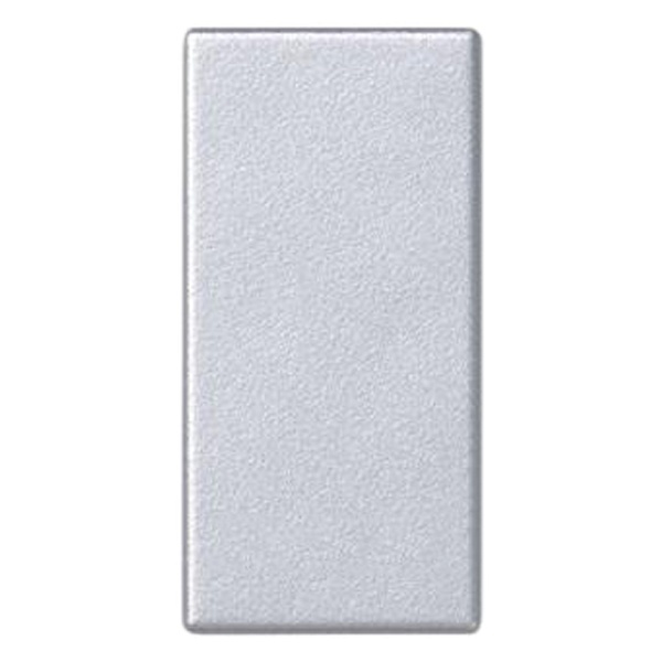 Клавиша Simon K301 узкая 22,5х45мм для выключателя, алюминий