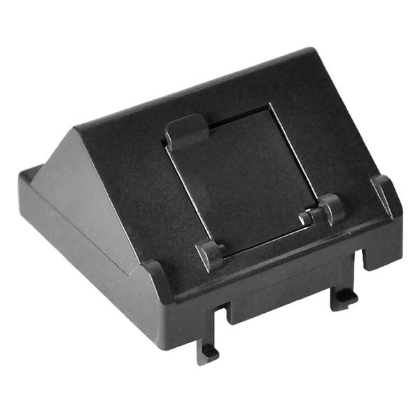 Адаптер наклонный 45х45мм Simon K45 на 1 коннектор RJ45 CJ545U(F), CJ645U(F) со шторкой, графит