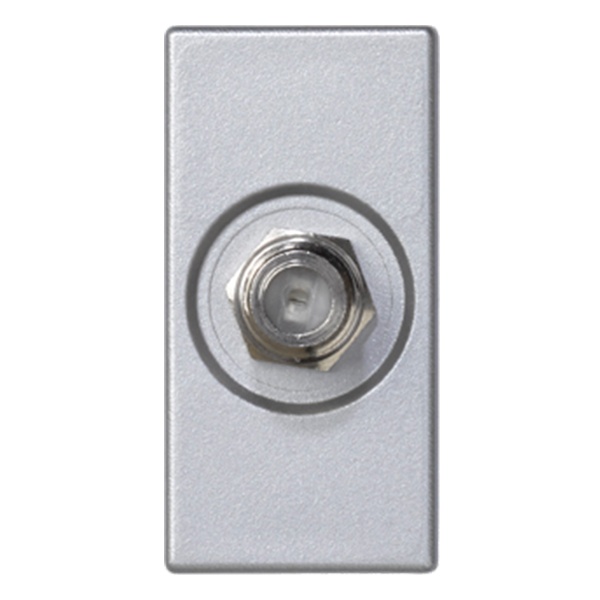 Плата Simon K45 с разъёмом SAT (мама), пайка, 22,5х45мм, алюминий