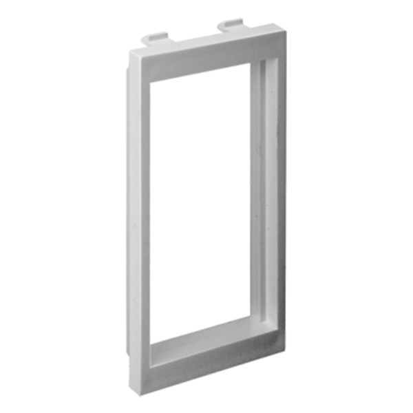 Адаптер Simon Connect для перехода с S-модуля 52x108мм на 2 модуля K45 45х45мм, алюминий