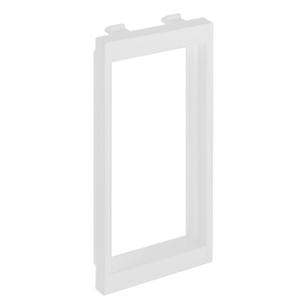 Адаптер Simon Connect для перехода с S-модуля 52x108мм на 2 модуля K45 45х45мм, белый