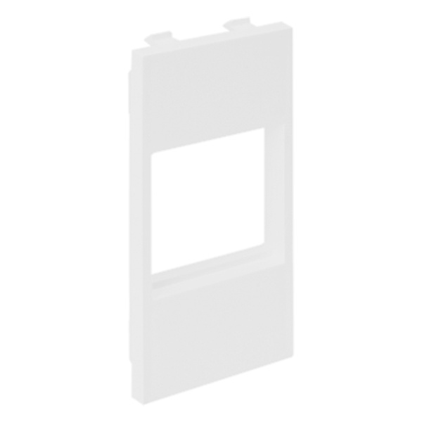 Адаптер Simon Connect для перехода с S-модуля 52x108мм на 1 модуль K45 45х45мм, белый