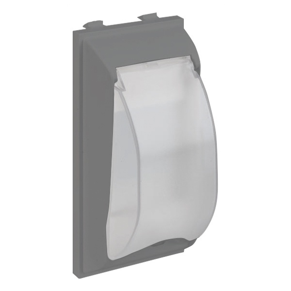 Плата с крышкой Simon Connect для автомата формата DIN, CIMA-модуль 42х52x108 мм, алюминий