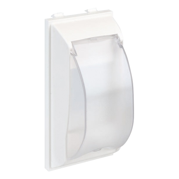 Плата с крышкой Simon Connect для автомата формата DIN, CIMA-модуль 42х52x108 мм, белый