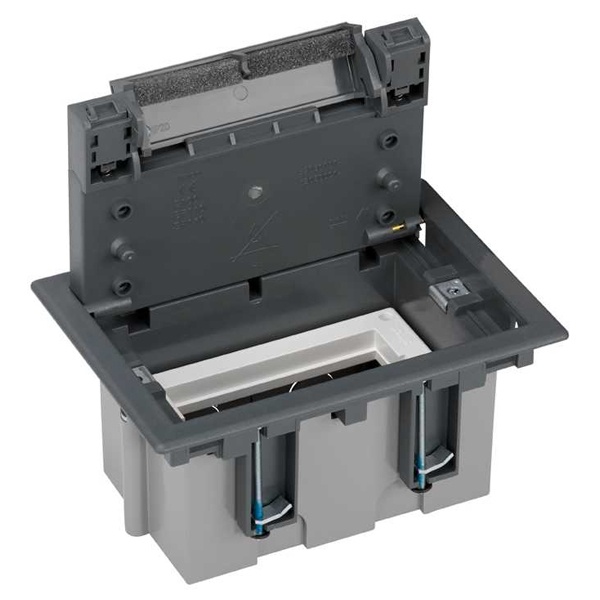 Люк Simon SF170-1 на 1 S-модуль (2 модуля 45х45мм) 170х115мм глубина 70-100мм серый