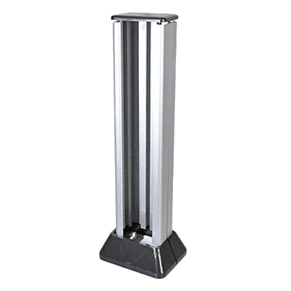 Мини-колонна SC 1-сторонняя на 5 CIMA-модулей 741х71,5(125)х109,5(164) мм алюминий-графит