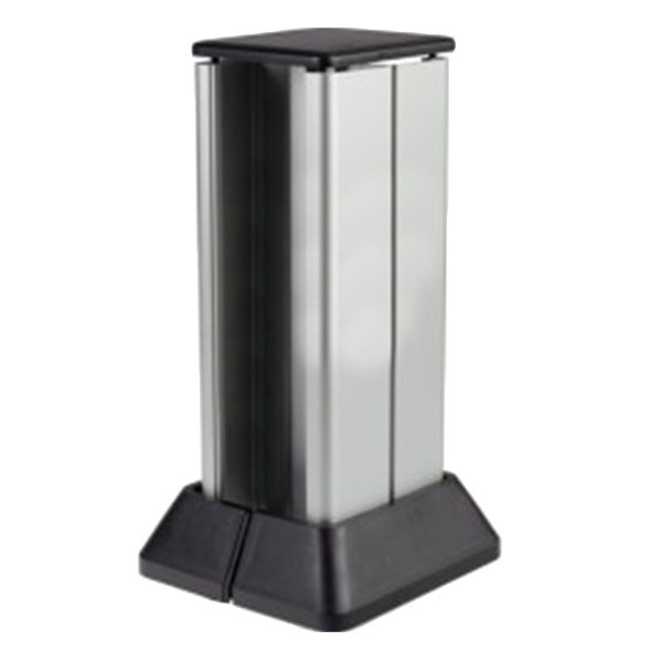 Мини-колонна SC 2-сторонняя на 4 CIMA-модуля 336х126,5(158)х109,5(181) мм алюминий-графит