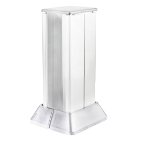 Мини-колонна Simon Connect 2-сторонняя на 4 CIMA-модуля 336х126,5(158)х109,5(181) мм белый