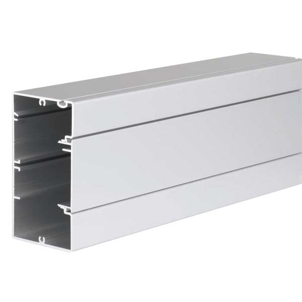 Алюминиевый кабель-канал Simon Супермакс K45 90х55мм одна секция, алюминий (кабельный короб)