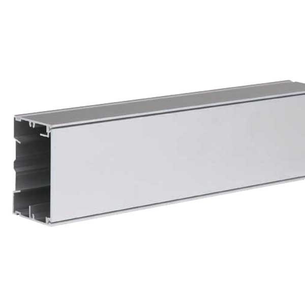 Алюминиевый кабель-канал Simon Унимакс 90х55 универсальный одна секция, алюминий (кабельный короб)