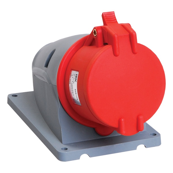 Розетка стационарная ИЭК MAGNUM ССИ-125 32А-6ч/200/346-240/415В 3Р+РЕ+N IP44