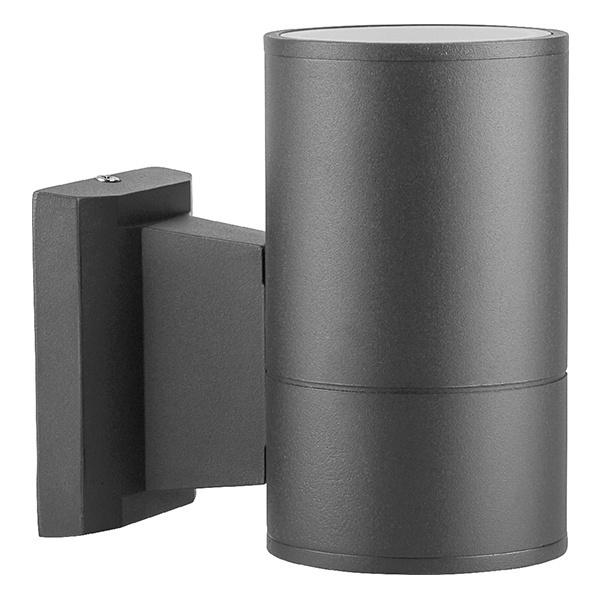 Светильник садово-парковый Техно Feron DH0701 на стену вверх E27 серый