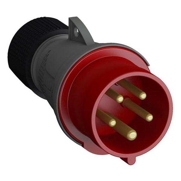 Вилка кабельная ABB Easy&Safe 432EP6 32А 3P+N+E IP44 6ч