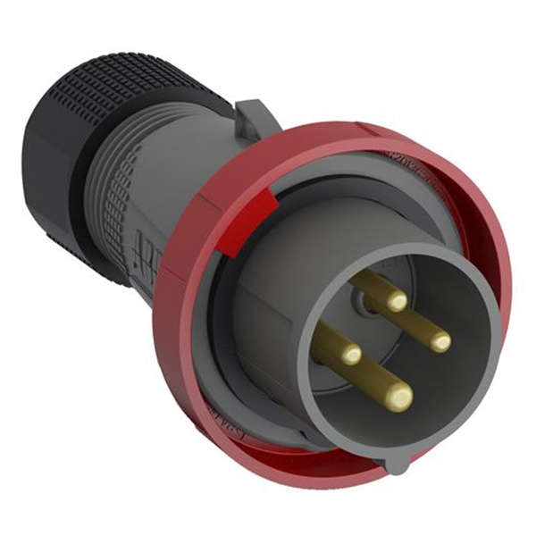 Вилка кабельная ABB Easy&Safe 316EP6W 16А 3P+E IP67 6ч