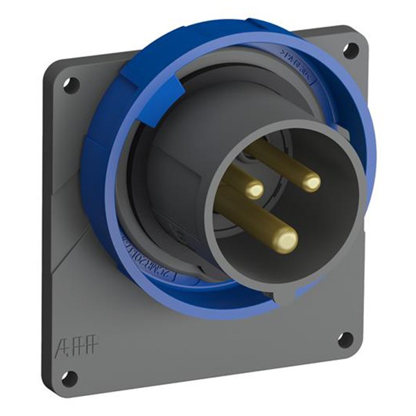 Вилка с прямым фланцем ABB Easy&Safe 216EBU6W 16A 2P+E IP67 6ч