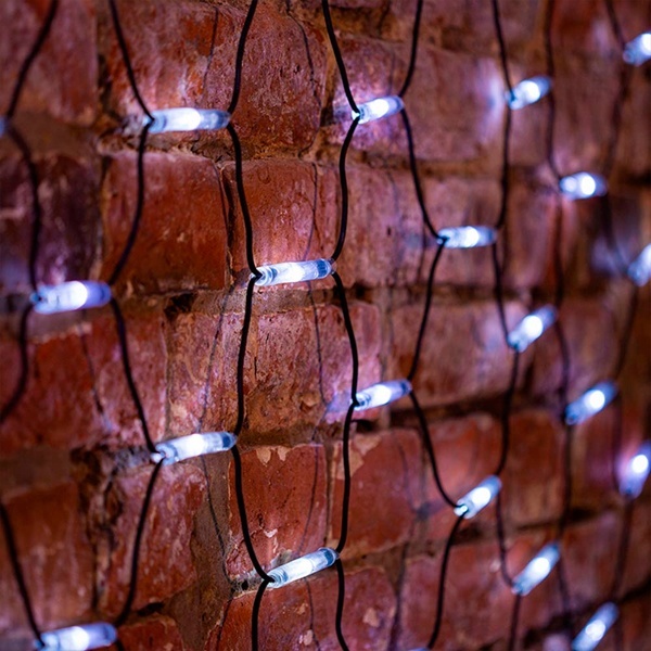 Гирлянда Сеть Neon-Night 2х3м, 432LED белый IP65 свечение с динамикой, черный каучук, 230В