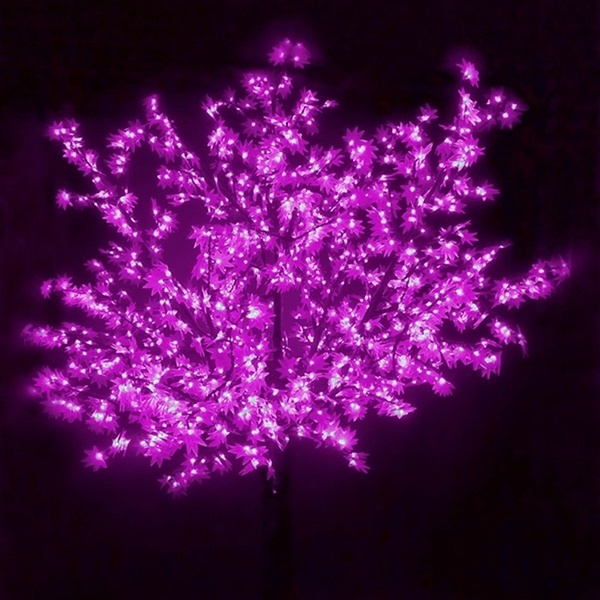 Светодиодное дерево Сакура, 6921LED 835W 24V L3.6x3m фиалетовый IP54 трансформатор в комплекте