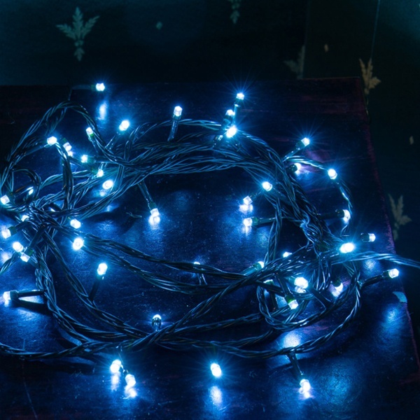 Гирлянда Мишура Neon-Night LED, 6м прозрачный ПВХ, 576LED 230V цвет синий