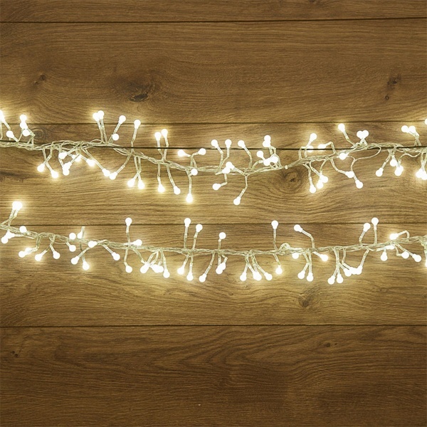 Гирлянда Мишура Neon-Night LED, 6м прозрачный ПВХ, 576LED 230V цвет белый