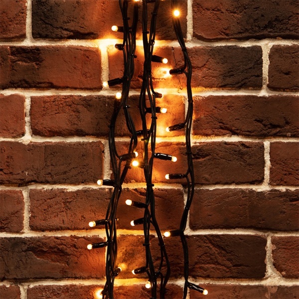 Гирлянда Твинкл Лайт Neon-Night 20м, черный каучук, 240LED, 230V IP67 цвет теплый белый