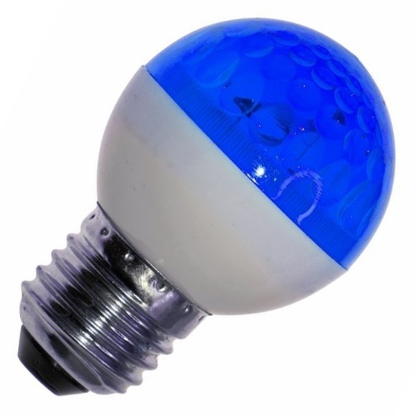 Лампа строб Neon-Night E27 D50мм синяя