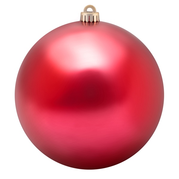 Елочная фигура Neon-Night Шар, 20см, цвет красный глянцевый