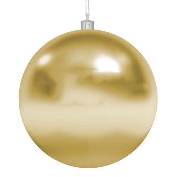 Елочная фигура Neon-Night Шар глянцевый 10 см, цвет золотой
