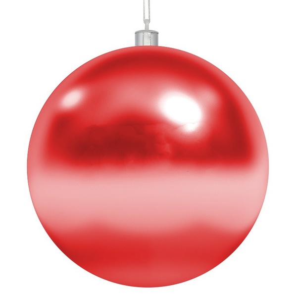Елочная фигура Neon-Night Шар глянцевый 10 см, цвет красный
