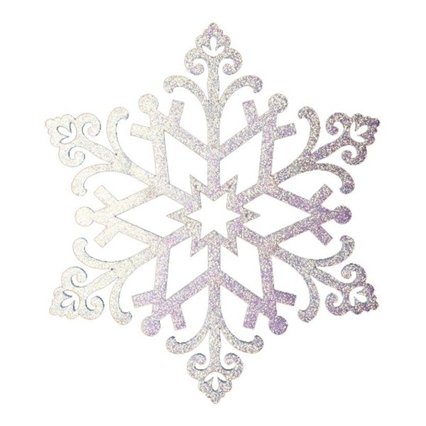 Елочная фигура Neon-Night Снежинка Снегурочка, 81см, цвет белый