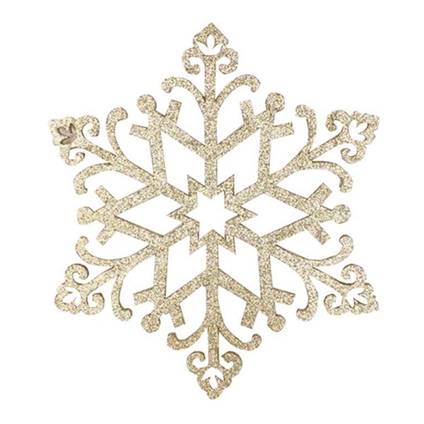 Елочная фигура Neon-Night Снежинка Снегурочка, 81 см, цвет золотой