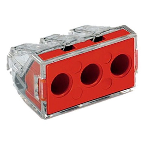 Клеммник WAGO 3 (одножильных) х 2,5-6 мм 41А Cu [уп. 50шт]