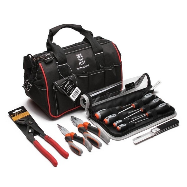 Набор КВТ инструментов электрика Домашний мастер в сумке НИЭ-05