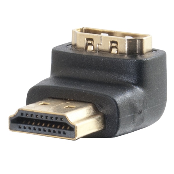 Адаптер Legrand HDMI штекер - HDMI гнездо, угол 90