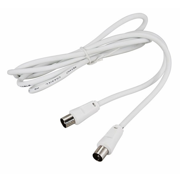 Шнур Rexant TV Plug-TV Plug 1.5М Белый