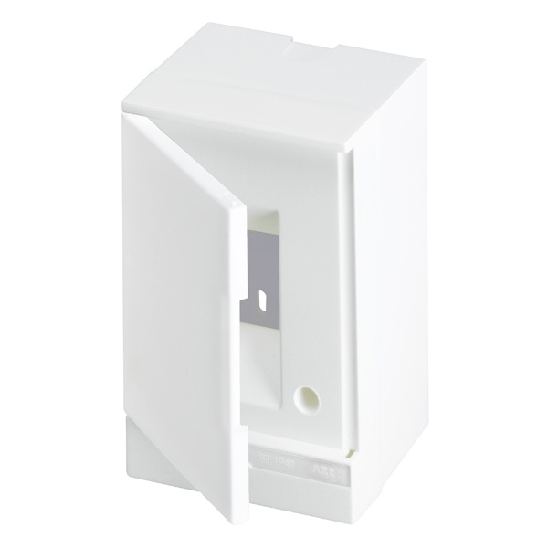 Щиток настенный ABB Basic E 2М белая непрозрачная дверь (без клемм) BEW401202