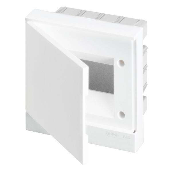 Щиток в нишу ABB Basic E 6М белая непрозрачная дверь (c клеммами) BEF401206