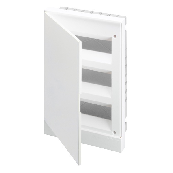 Шкаф в нишу ABB Basic E 36М (3x12) белая непрозрачная дверь (c клеммами) BEF401236