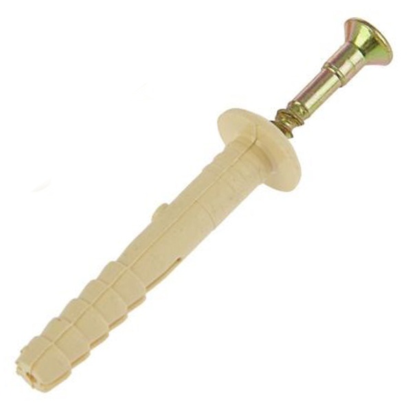 Дюбель-гвоздь Tech-KREP 6х40 SMX-G грибовидный бортик нейлон [ведро 150шт]