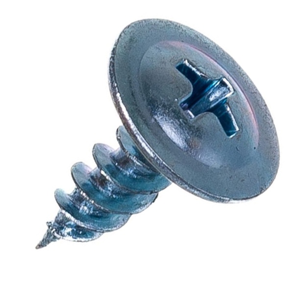 Саморез по металлу Tech-KREP СММ 4.2х13 острый с прессшайбой [коробка 200шт]