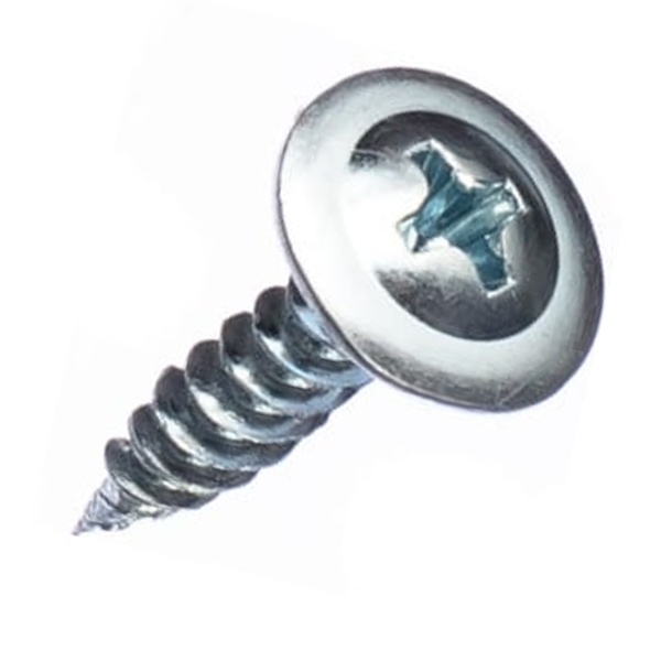 Саморез по металлу Tech-KREP СММ 4.2х19 острый с прессшайбой [коробка 200шт]